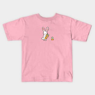 Cute rabbit cartoon Kids T-Shirt